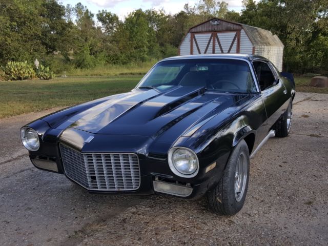1972 Black Chevrolet Camaro Coupe
