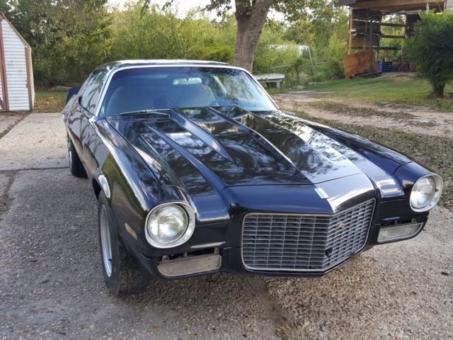 1972 Black Chevrolet Camaro Coupe
