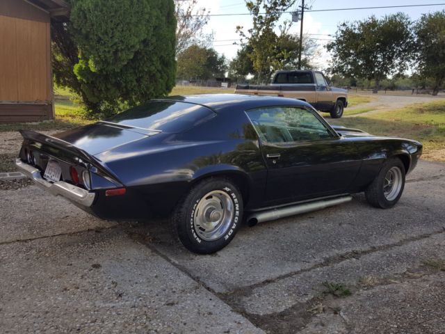 1972 Black Chevrolet Camaro Coupe