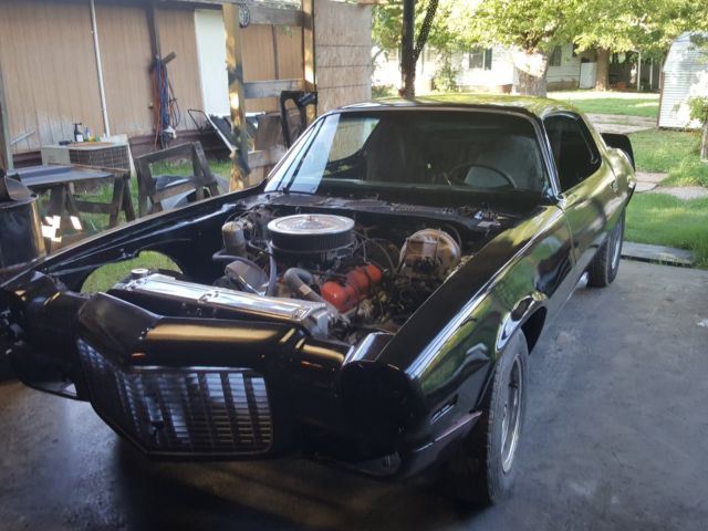1972 Black Chevrolet Camaro Coupe