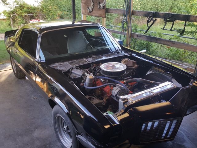 1972 Black Chevrolet Camaro Coupe