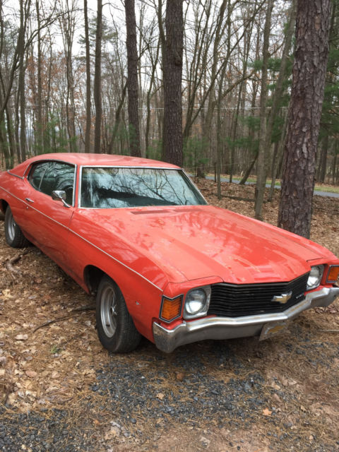1972 Gold Chevrolet Chevelle