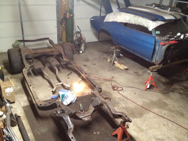 1972 Blue Chevrolet Chevelle