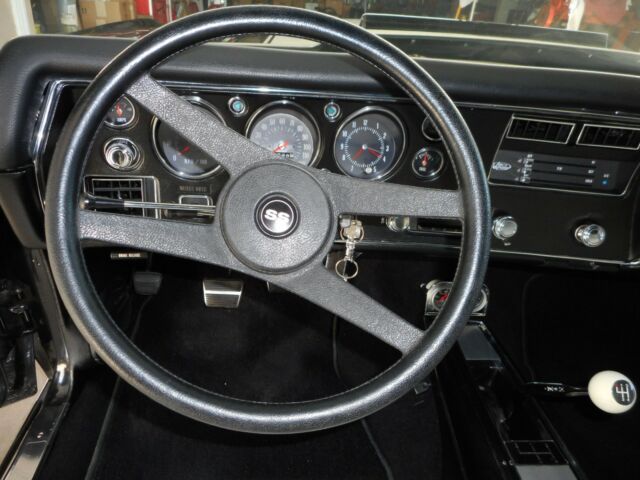 1972 Black Chevrolet Chevelle 2 Door