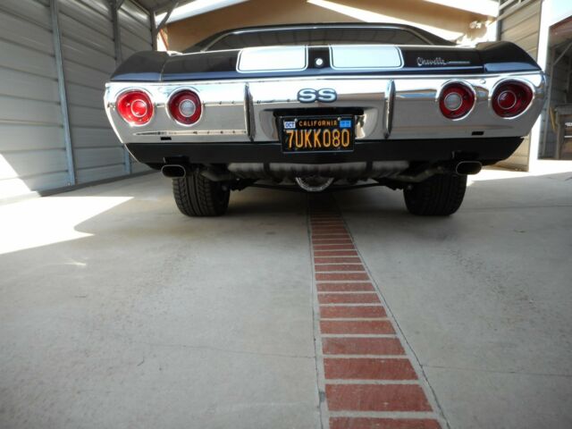 1972 Black Chevrolet Chevelle 2 Door