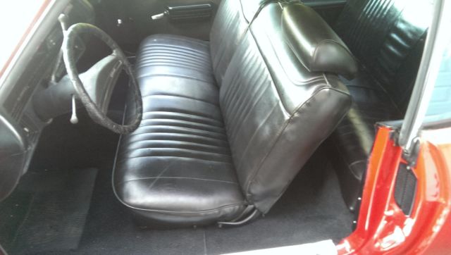 1972 Red Chevrolet Chevelle Coupe