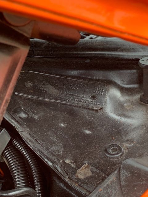 1972 Orange Chevrolet Chevelle Coupe