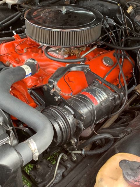 1972 Orange Chevrolet Chevelle Coupe