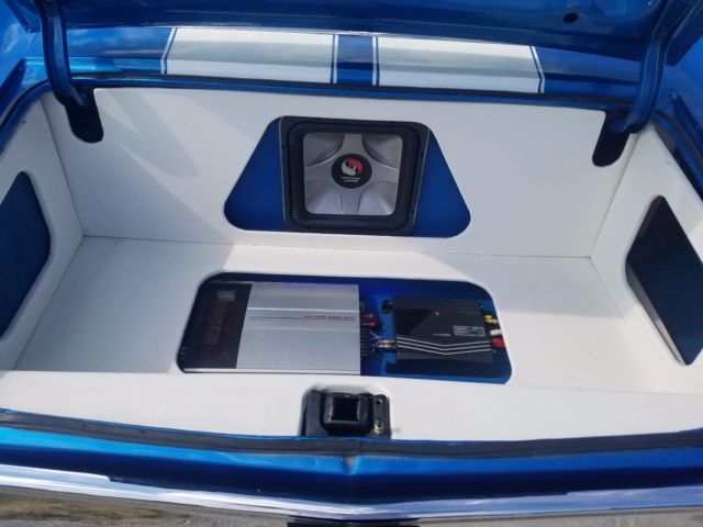 1972 Blue Chevrolet Chevelle Coupe