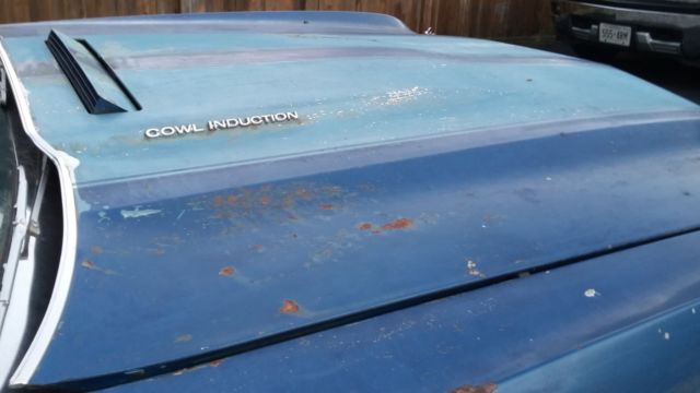 1972 Blue Chevrolet Chevelle