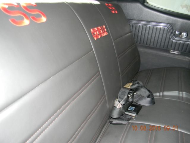 1972 Black Chevrolet Chevelle Coupe