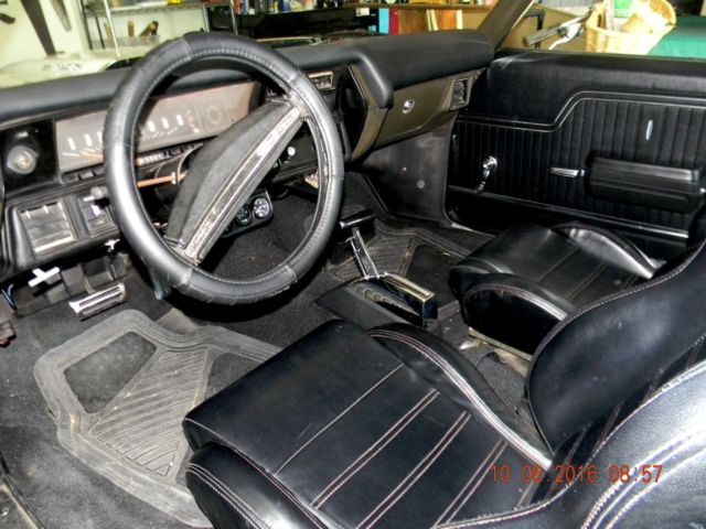 1972 Black Chevrolet Chevelle Coupe