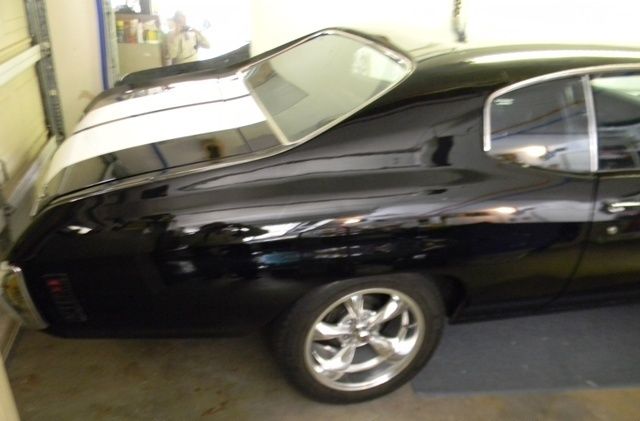 1972 Black Chevrolet Chevelle Coupe