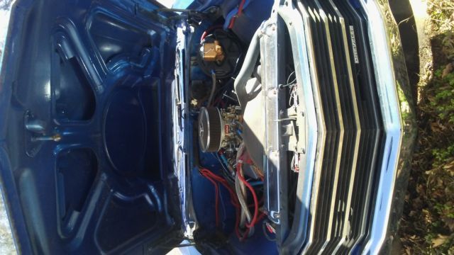 1972 Blue Chevrolet Chevelle