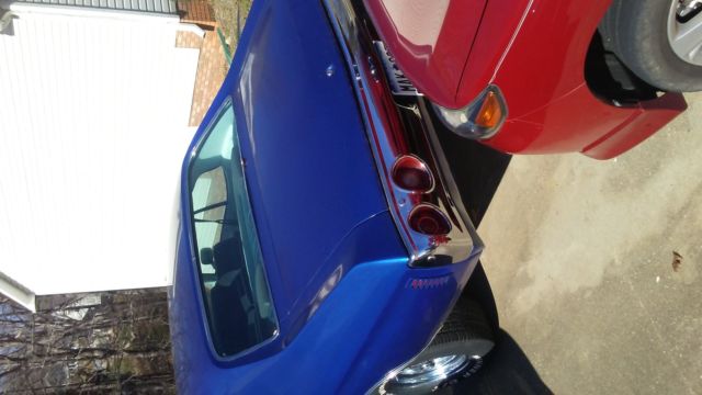 1972 Blue Chevrolet Chevelle