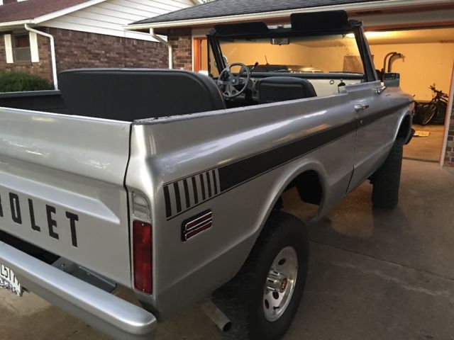 1972 Blue Chevrolet Blazer