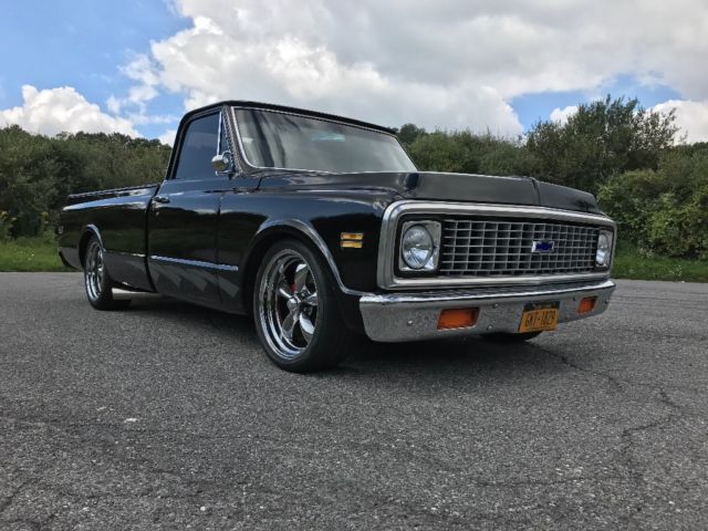 1972 Black Chevrolet C-10 Standard Cab Pickup