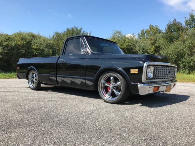 1972 Black Chevrolet C-10 Standard Cab Pickup