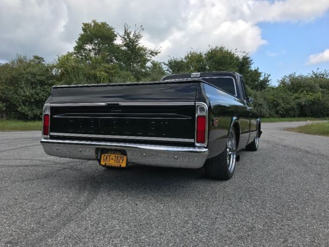 1972 Black Chevrolet C-10 Standard Cab Pickup