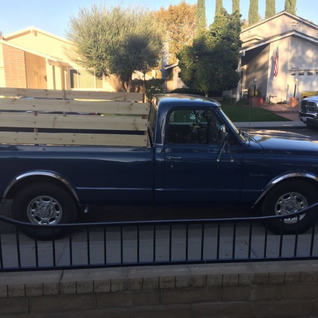 1972 Blue Chevrolet C-10 Long Bed
