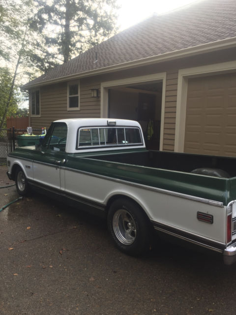 1972 White Chevrolet C-10