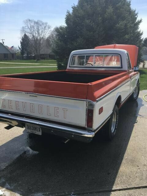 1972 Orange Chevrolet C-10 Cab & Chassis