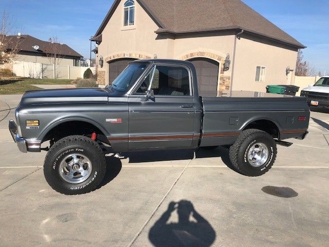 1972 Gray Chevrolet Cheyenne Standard Cab Pickup