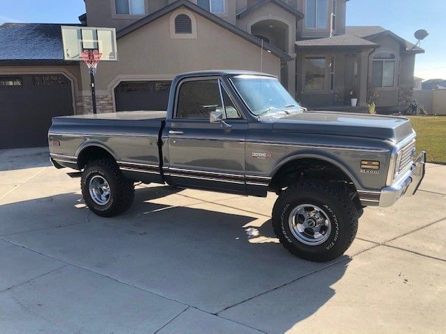 1972 Gray Chevrolet Cheyenne Standard Cab Pickup