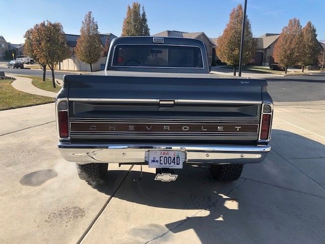 1972 Gray Chevrolet Cheyenne Standard Cab Pickup