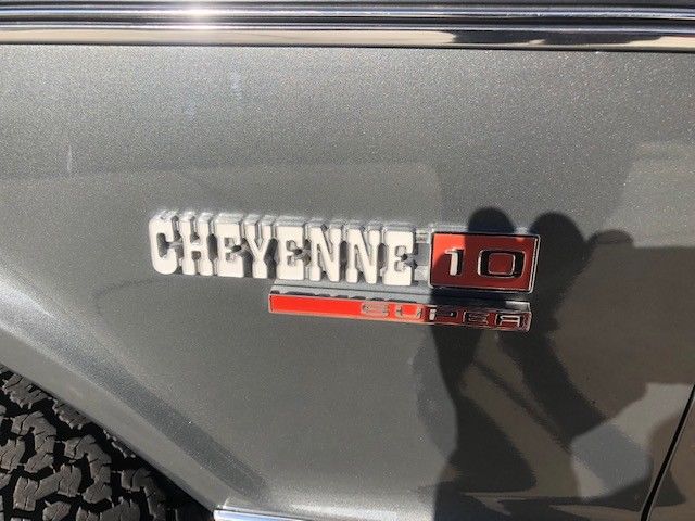 1972 Gray Chevrolet Cheyenne Standard Cab Pickup