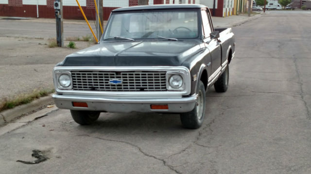 1972 Black Chevrolet C/K Pickup 1500