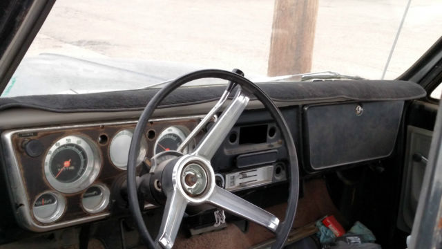 1972 Black Chevrolet C/K Pickup 1500