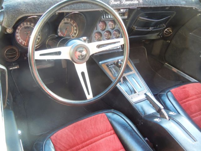 1972 Red Chevrolet Corvette