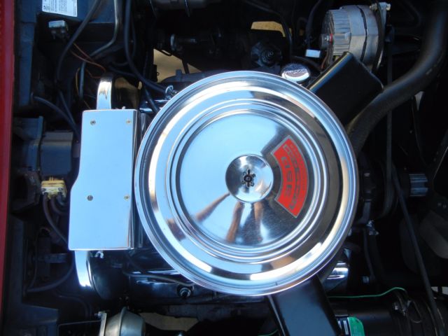 1972 Red Chevrolet Corvette