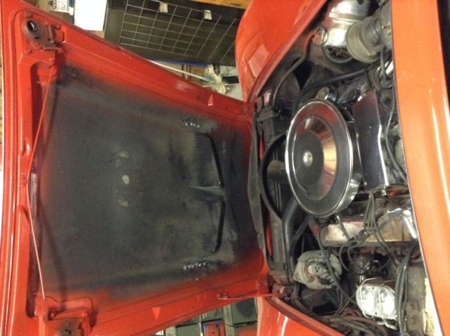 1972 Red Chevrolet Corvette