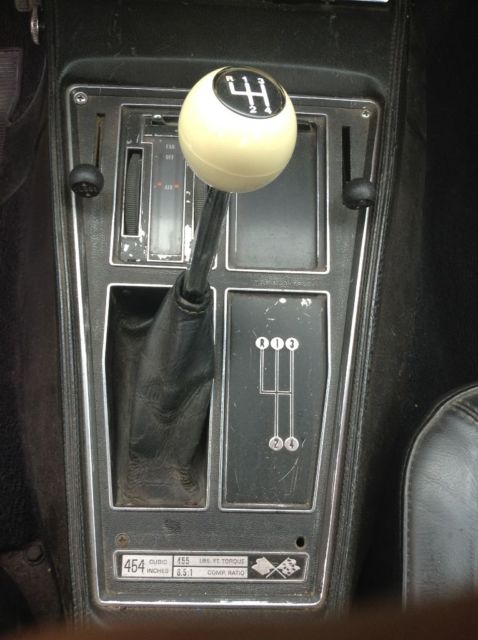 1972 Red Chevrolet Corvette