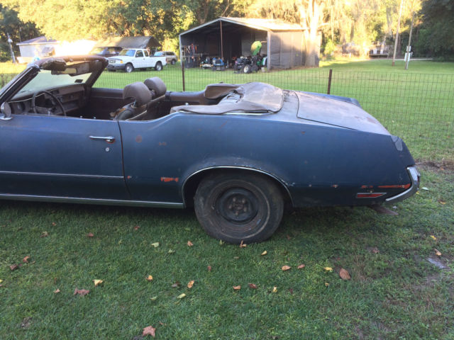 1972 Bule/original orange Oldsmobile Cutlass Convertible