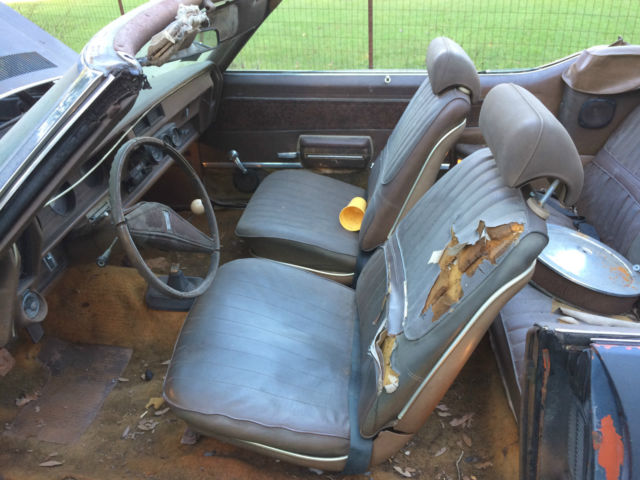 1972 Bule/original orange Oldsmobile Cutlass Convertible