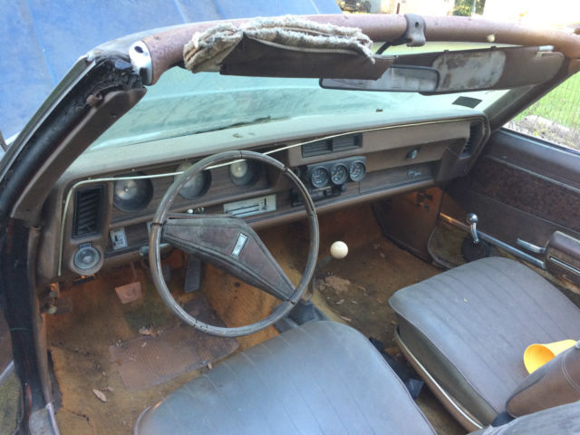 1972 Bule/original orange Oldsmobile Cutlass Convertible