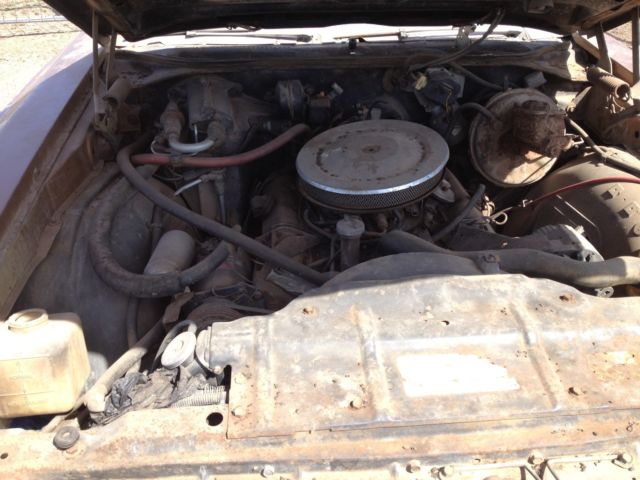 1972 Rust Brown Oldsmobile Cutlass Convertible