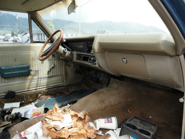 1972 Blue Chevrolet El Camino