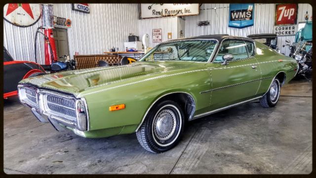 1972 Green Dodge Charger Coupe