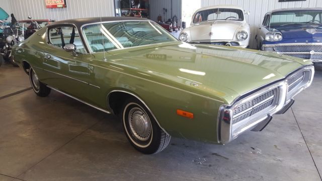 1972 Green Dodge Charger Coupe