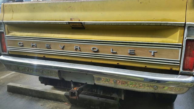 1972 Yellow Chevrolet Blazer