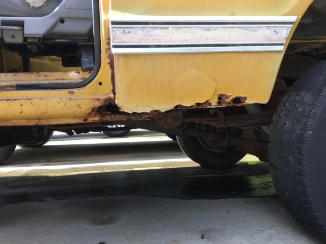 1972 Yellow Chevrolet Blazer