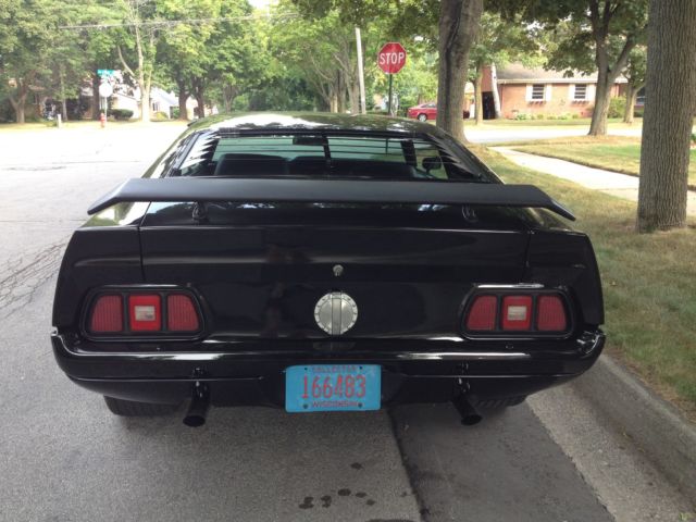 1972 Black Ford Mustang Fastback