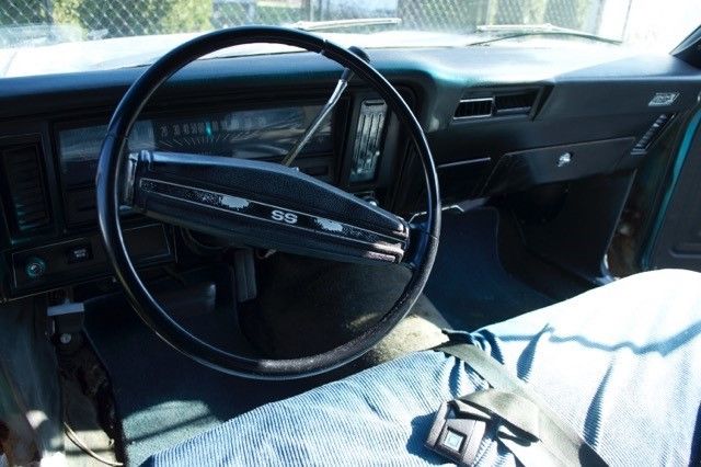 1972 Blue Chevrolet Nova Coupe