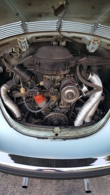 1972 Blue Volkswagen Beetle - Classic Coupe