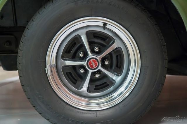 1972 Green Ford Mustang Convertible