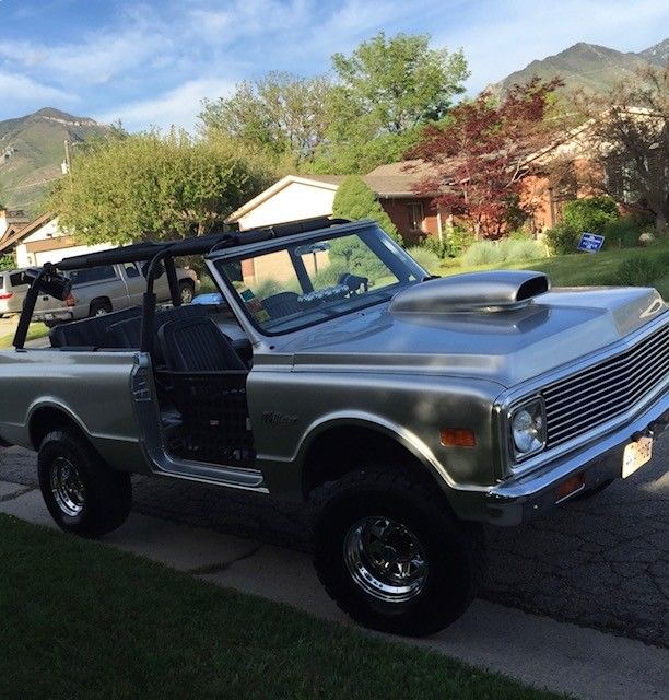 1972 Silver Chevrolet Blazer Convertible